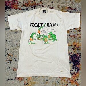 Vintage VolleyBall Shirt Large
